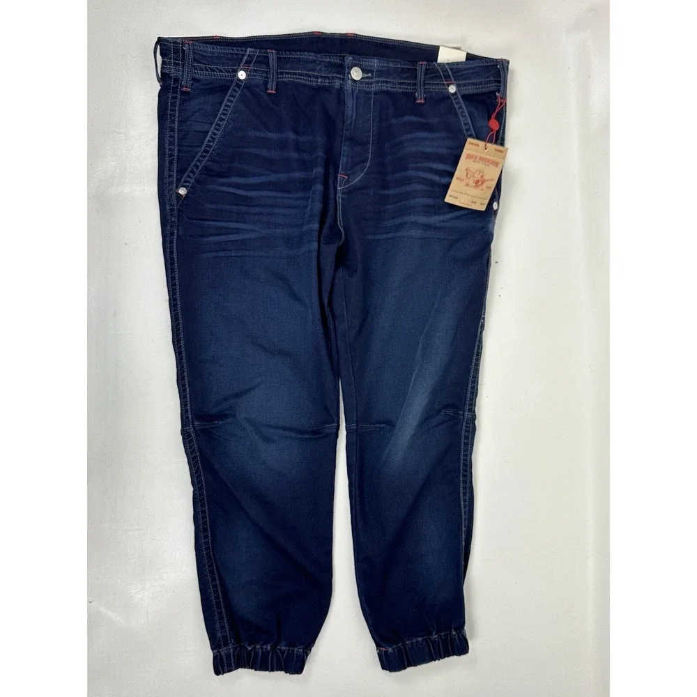 True Religion Jogger Flap Pocket‎ Jeans Men's 42 NWT